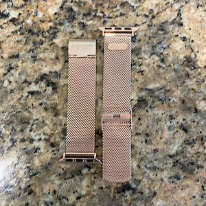 Coach Rose gold fits 38/40 Apple Watch